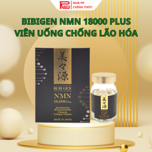 BIBIGEN NMN 18000 PLUS viên uống chống lão hóa nội địa Nhật