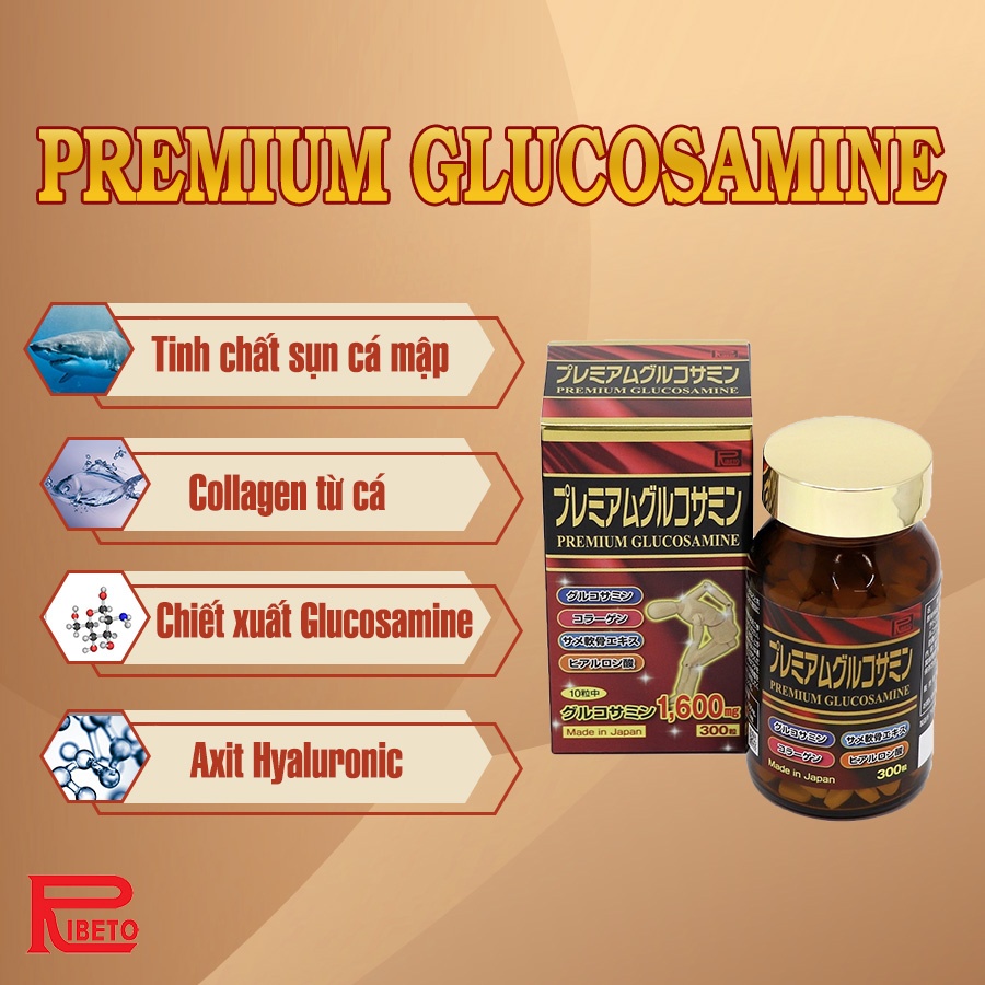 GLUCOSAMINE - Tăng cường sức khỏe Xương khớp