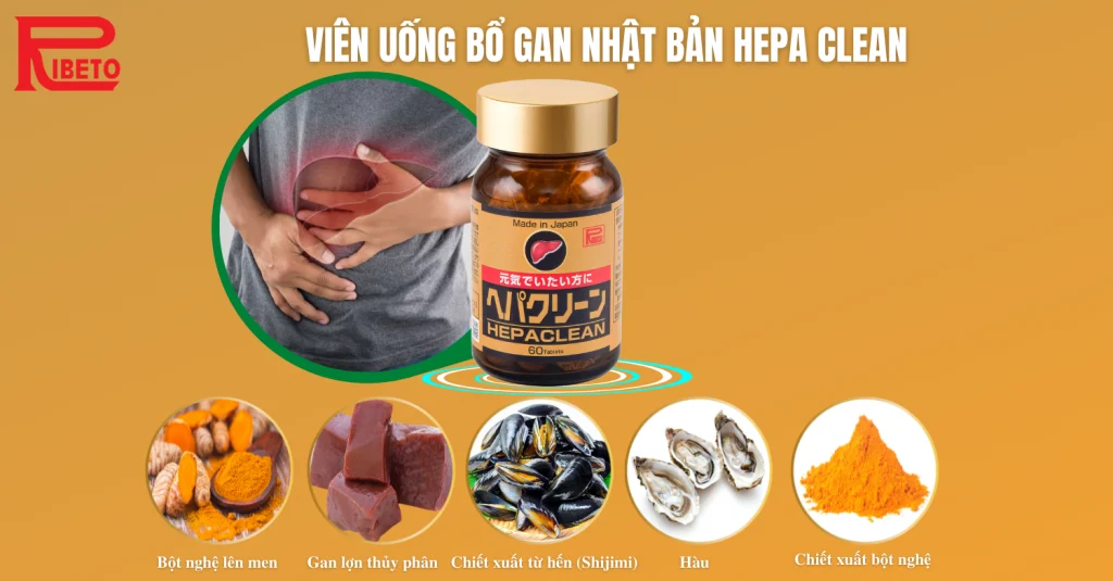 HEPACLEAN – Cho lá gan khỏe mạnh