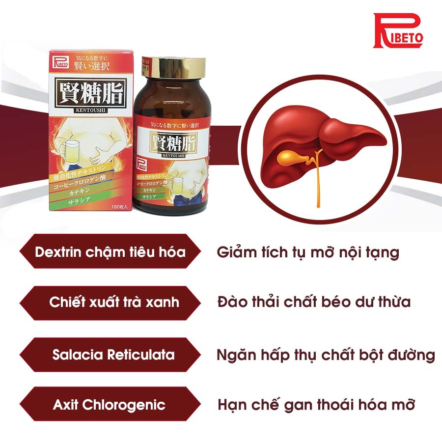 KENTOUSHI – Hỗ trợ mỡ máu, tiểu đường hiệu quả