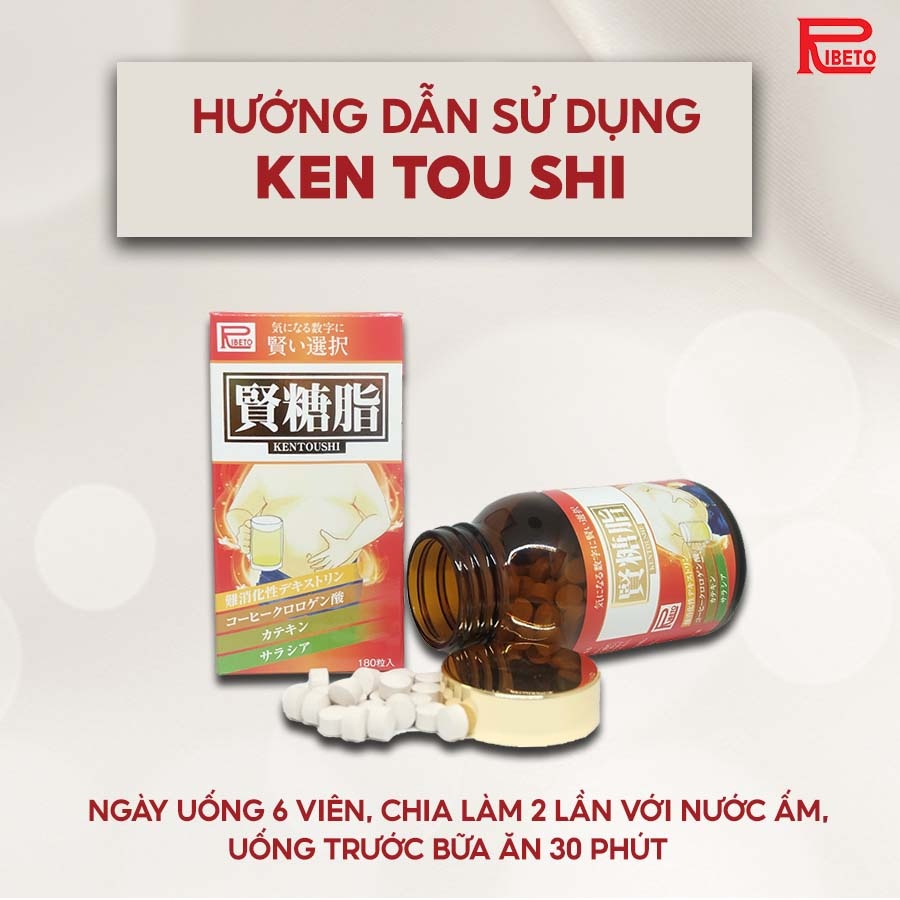 KENTOUSHI – Hỗ trợ mỡ máu, tiểu đường hiệu quả