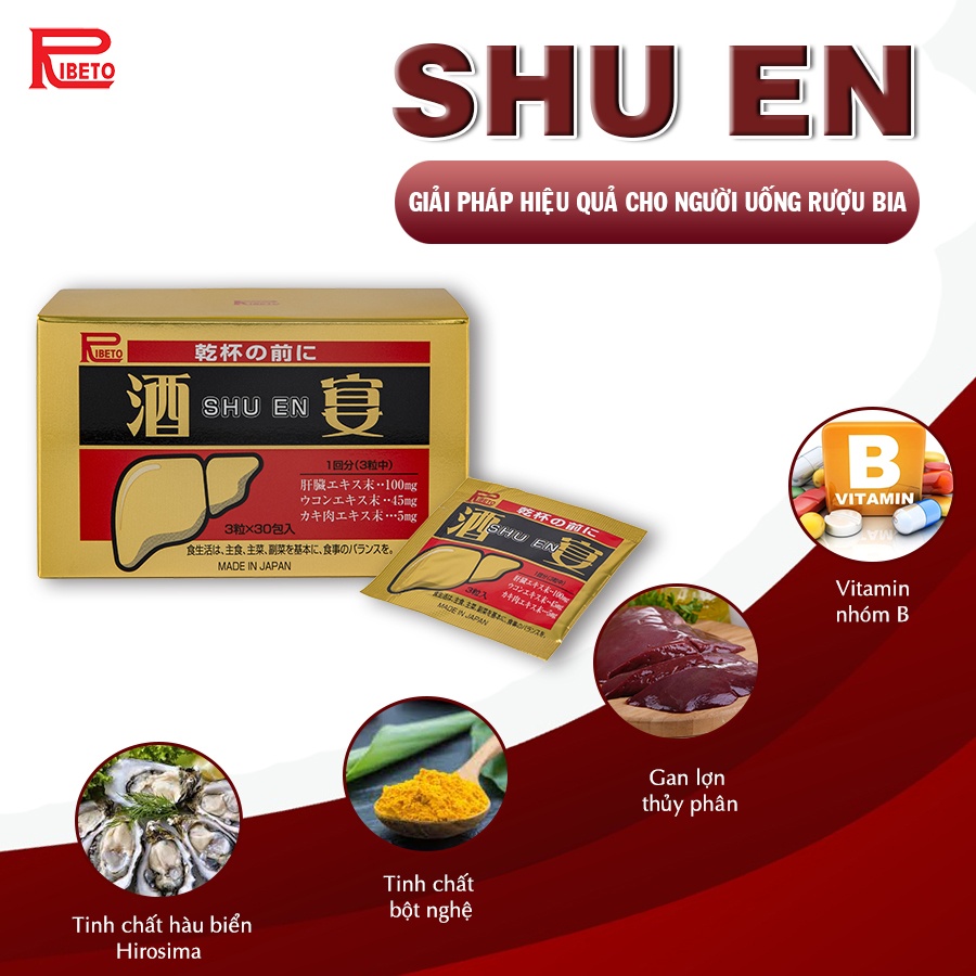 Shu En - Bảo vệ, thải độc gan, giải rượu
