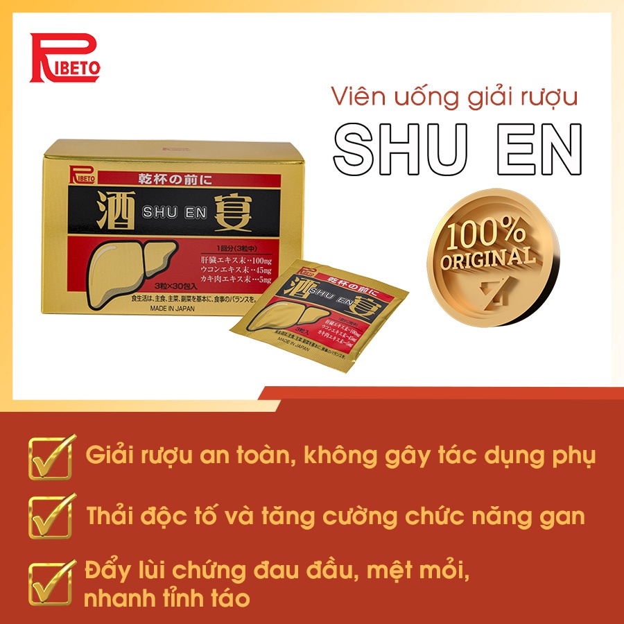 Shu En - Bảo vệ, thải độc gan, giải rượu