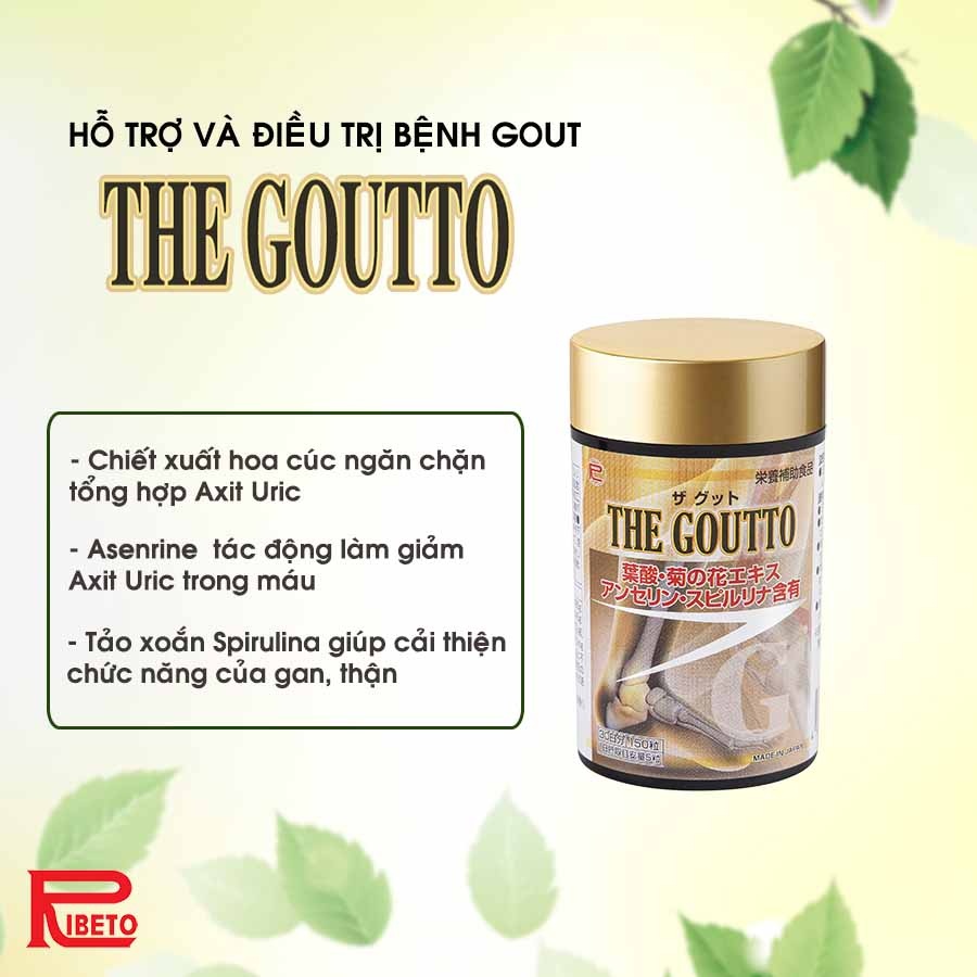THE GOUTTO – Giải pháp cho người bệnh gout