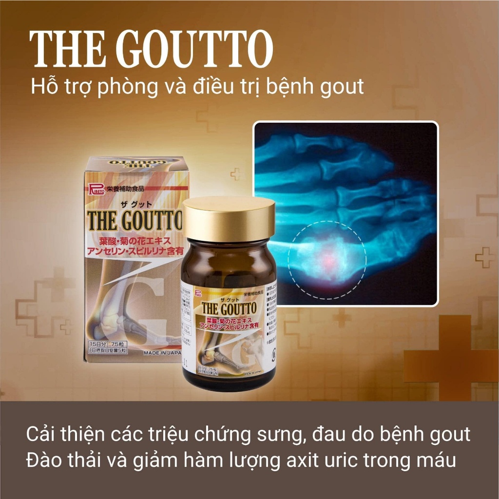THE GOUTTO – Giải pháp cho người bệnh gout