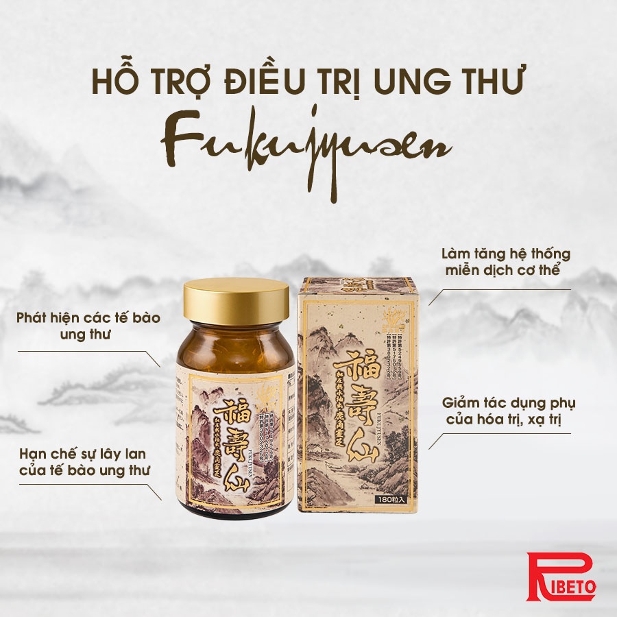 Viên uống Fukujyusen - Phòng và hỗ trợ điều trị Ung thư