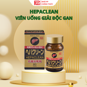 Viên uống giải độc gan HEPACLEAN – Cho lá gan khỏe mạnh