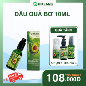 Dầu quả Bơ Pơ Lang dưỡng mềm da chống lão hóa giảm rạn da 10ml