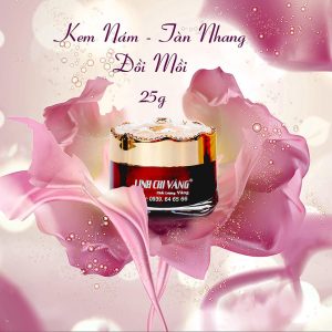 Kem trị nám, tàn nhang, đồi mồi Linh Chi Vàng 25g