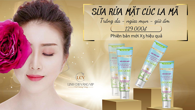 Sữa Rửa Mặt Cúc La Mã Khám Phá Bí Mật Làn Da Sáng Mịn từ Thiên Nhiên
