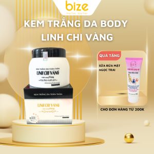 Kem Trắng Da Toàn Thân Linh Chi Vàng Cho Làn Da Trắng Mịn Hoàn Hảo