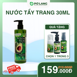 Nước tẩy trang bơ rau má Pơ Lang 300ml